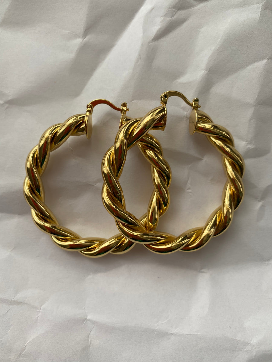 Charlie Hoop Earrings