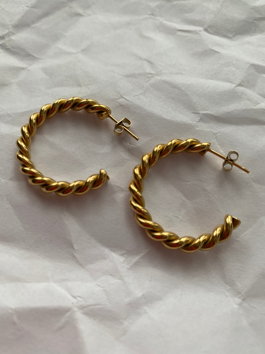 Sabrina Hoop Earrings