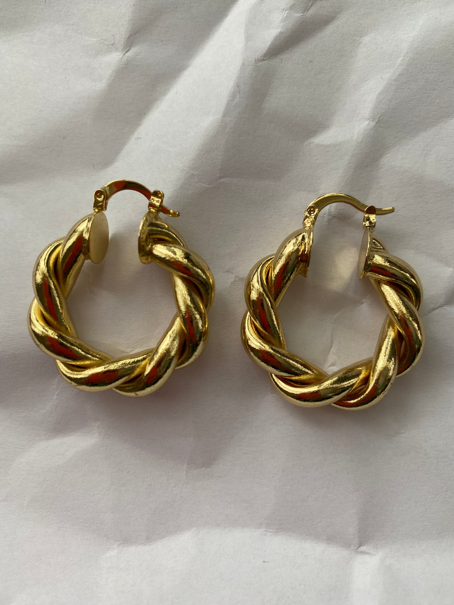 Charlie Hoop Earrings