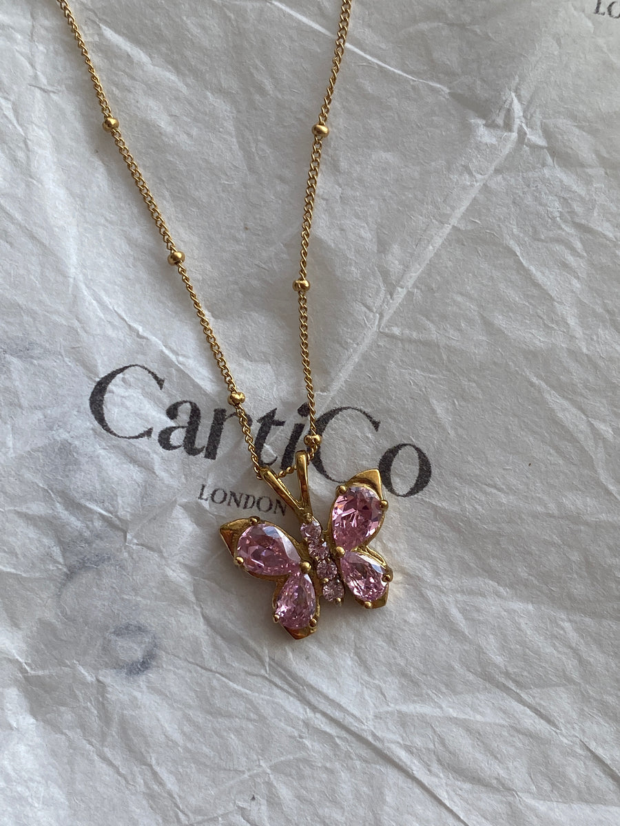 Pink Mariah Necklace